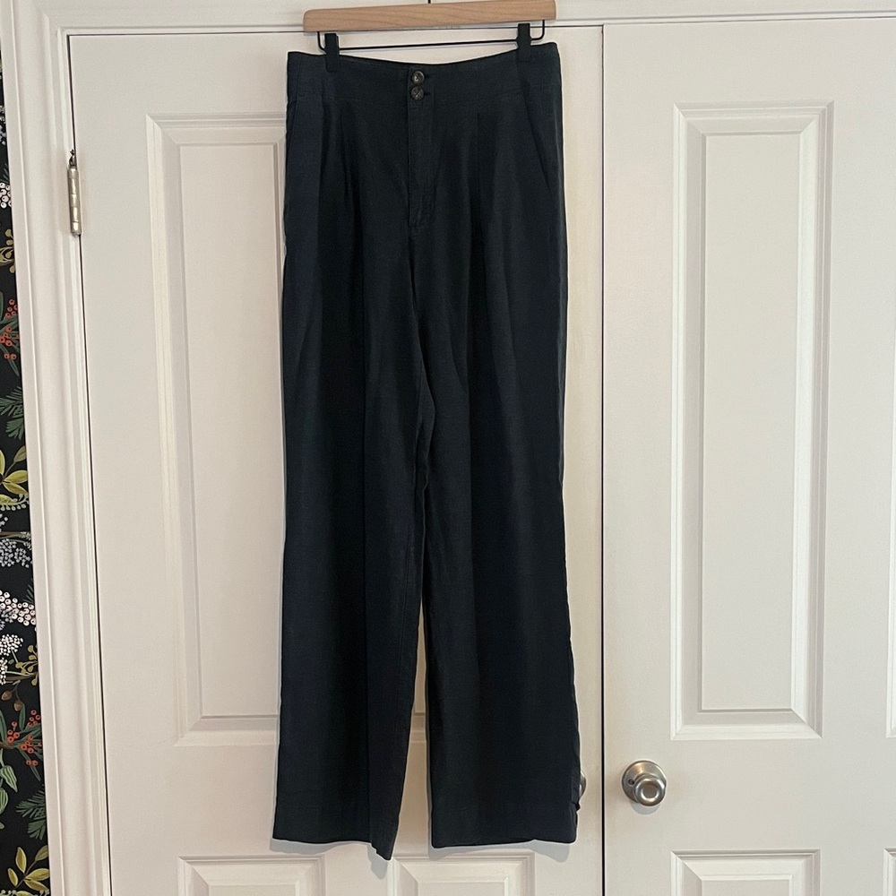 Marine Layer Dark Navy Trousers
